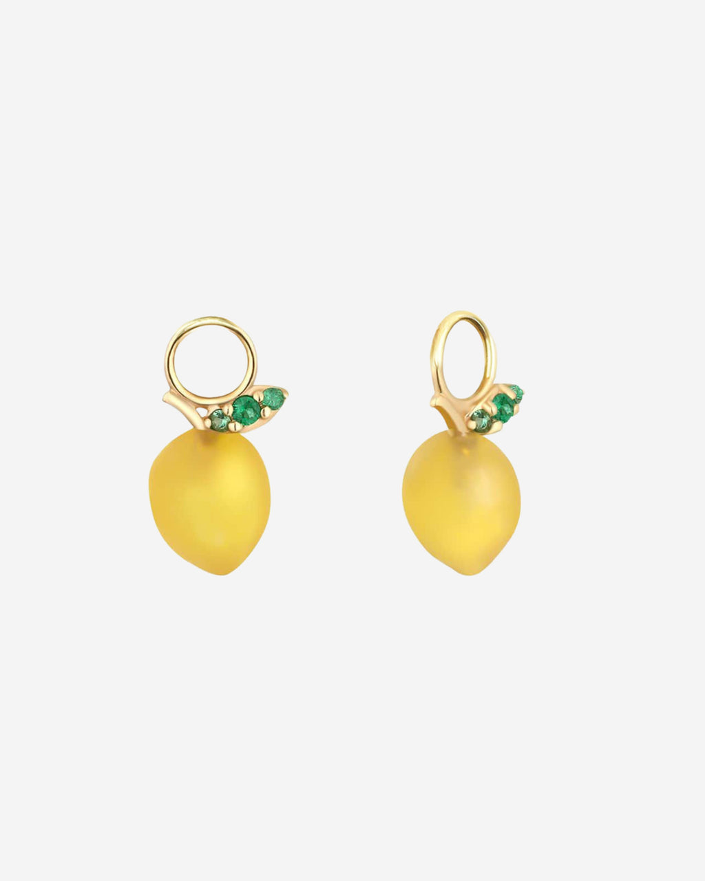 Lemon Enamel Charm