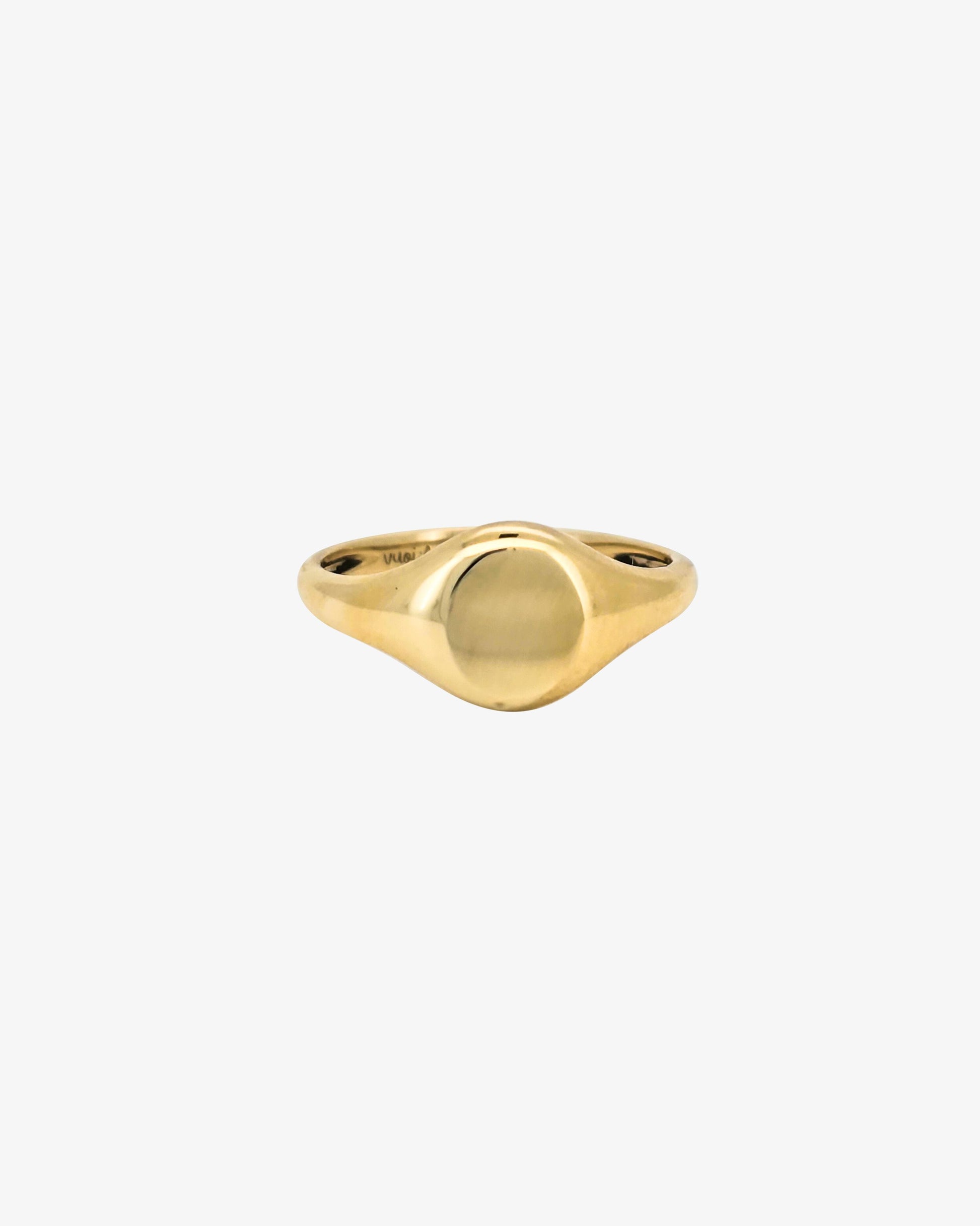 Balance Oval Signet Ring