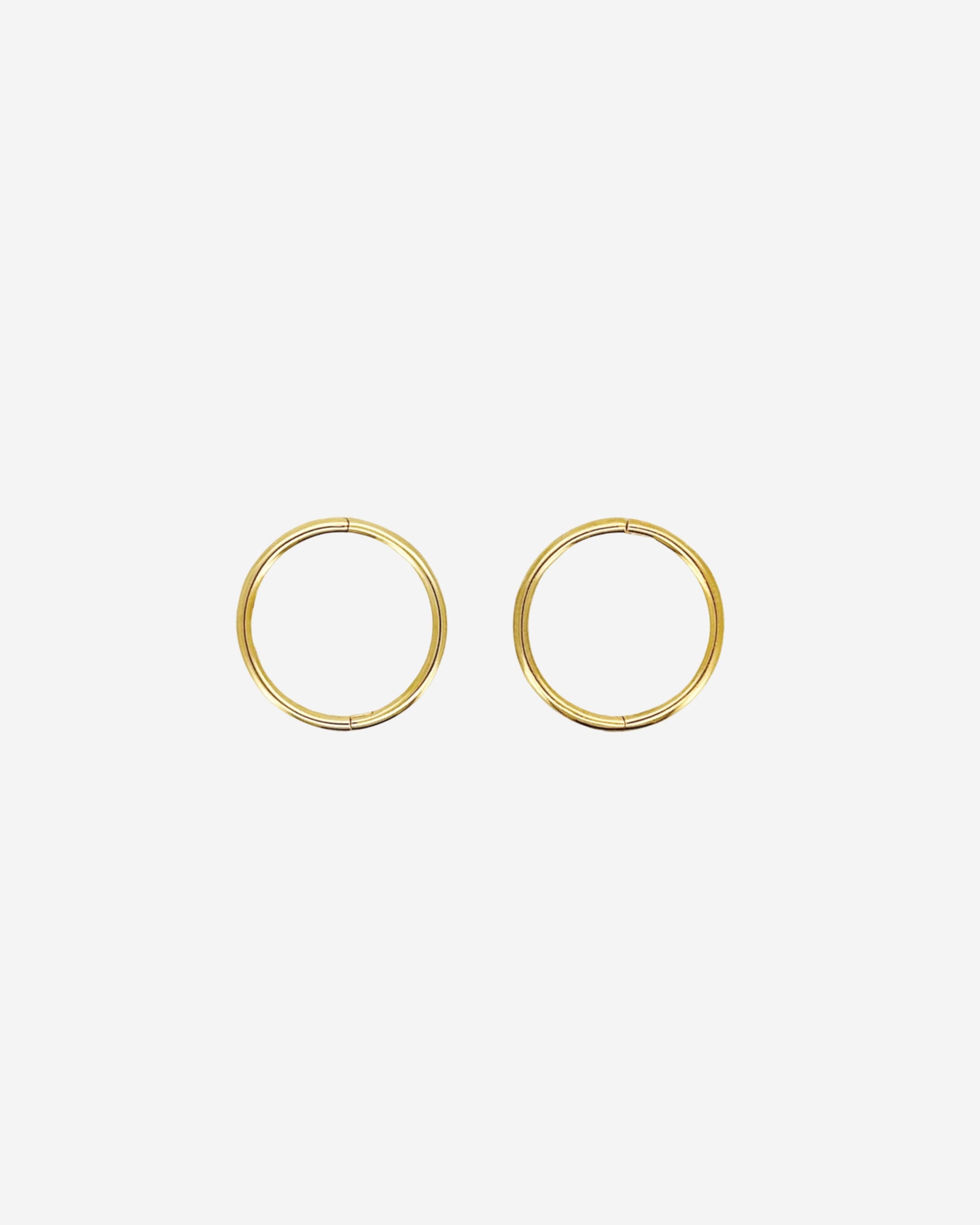 Mini Golden Hoop Earring