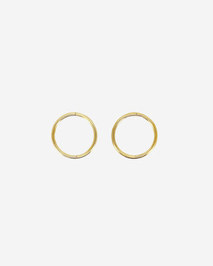 Mini Golden Hoop Earring