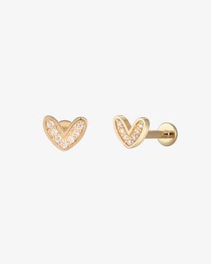 Cher Flatback Earring