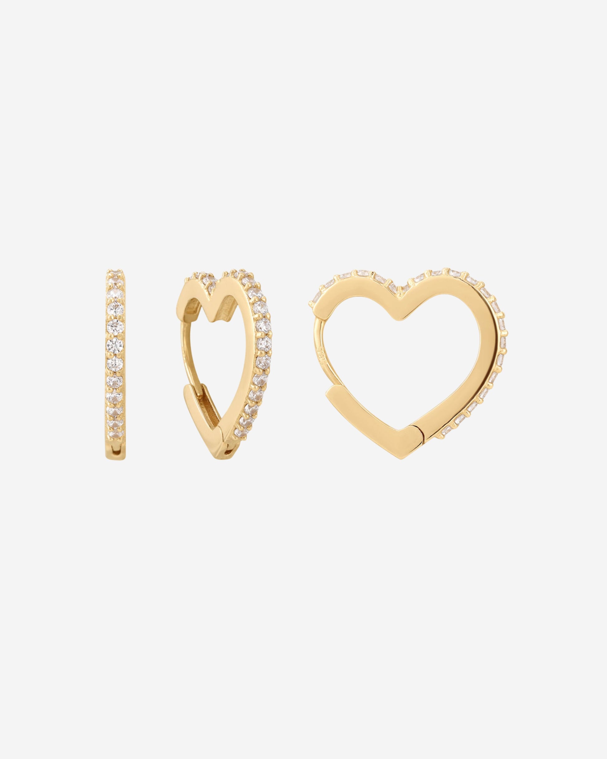 Dazzle Heart Earring