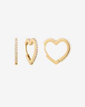 Dazzle Heart Earring