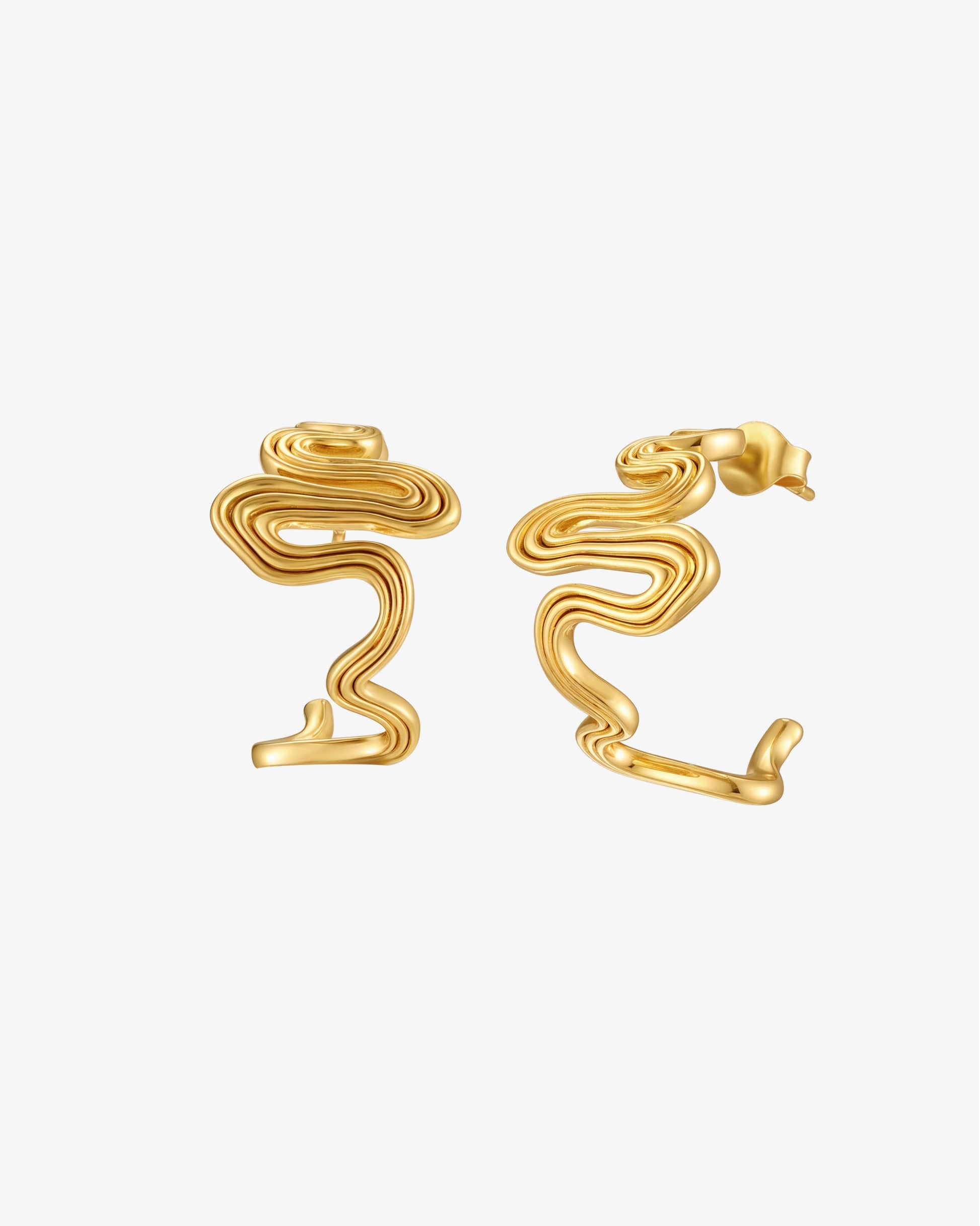 Athena Hoop Earrings