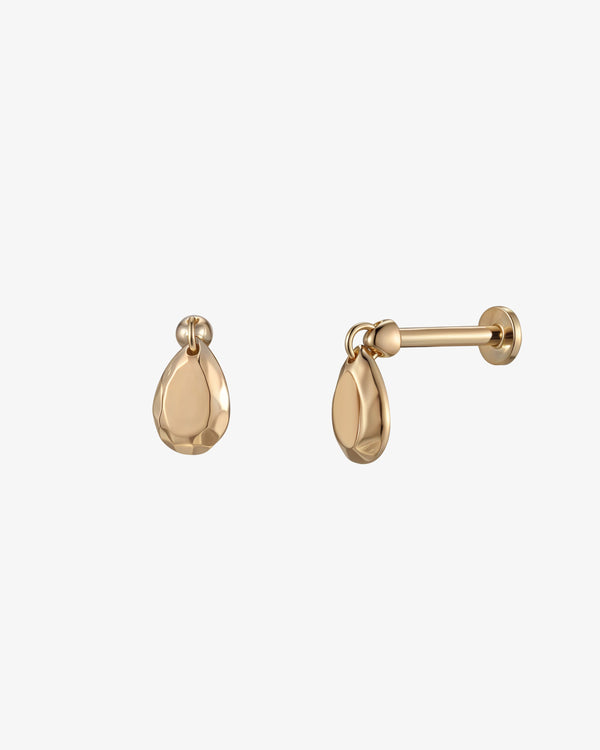 Dawn Drop Flatback Earring