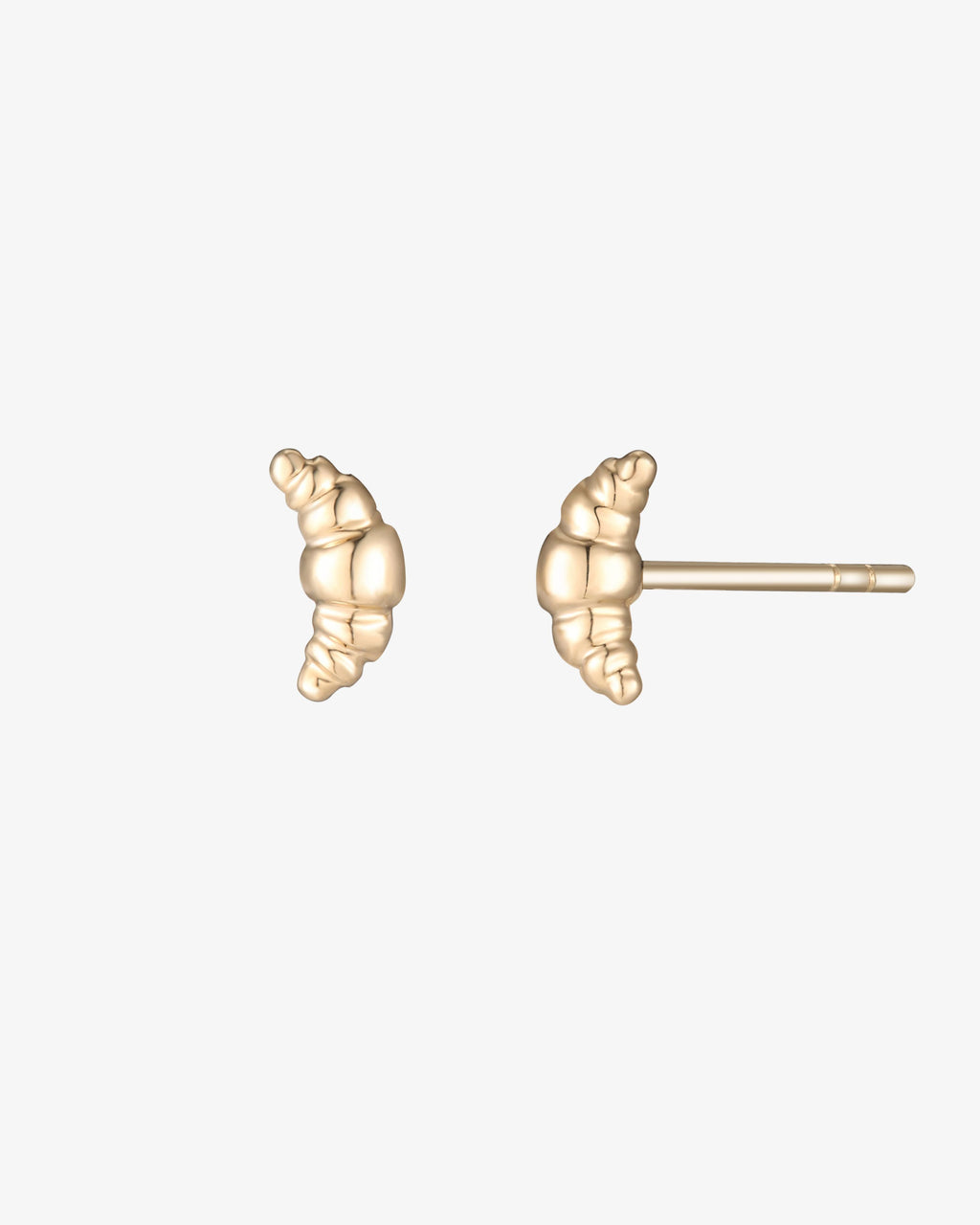 Petite Croissant Stud Earring