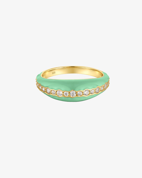 Mint Lollies Embrace Ring