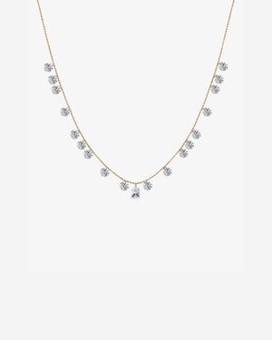 En L'air Floating Diamond Necklace