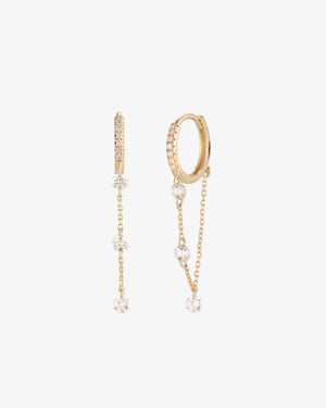 Étoile Diamond Drop Huggie