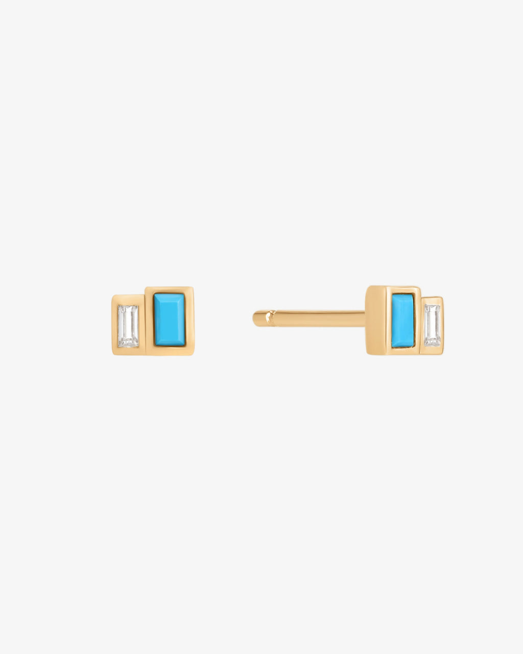 Capri Baguette Earring