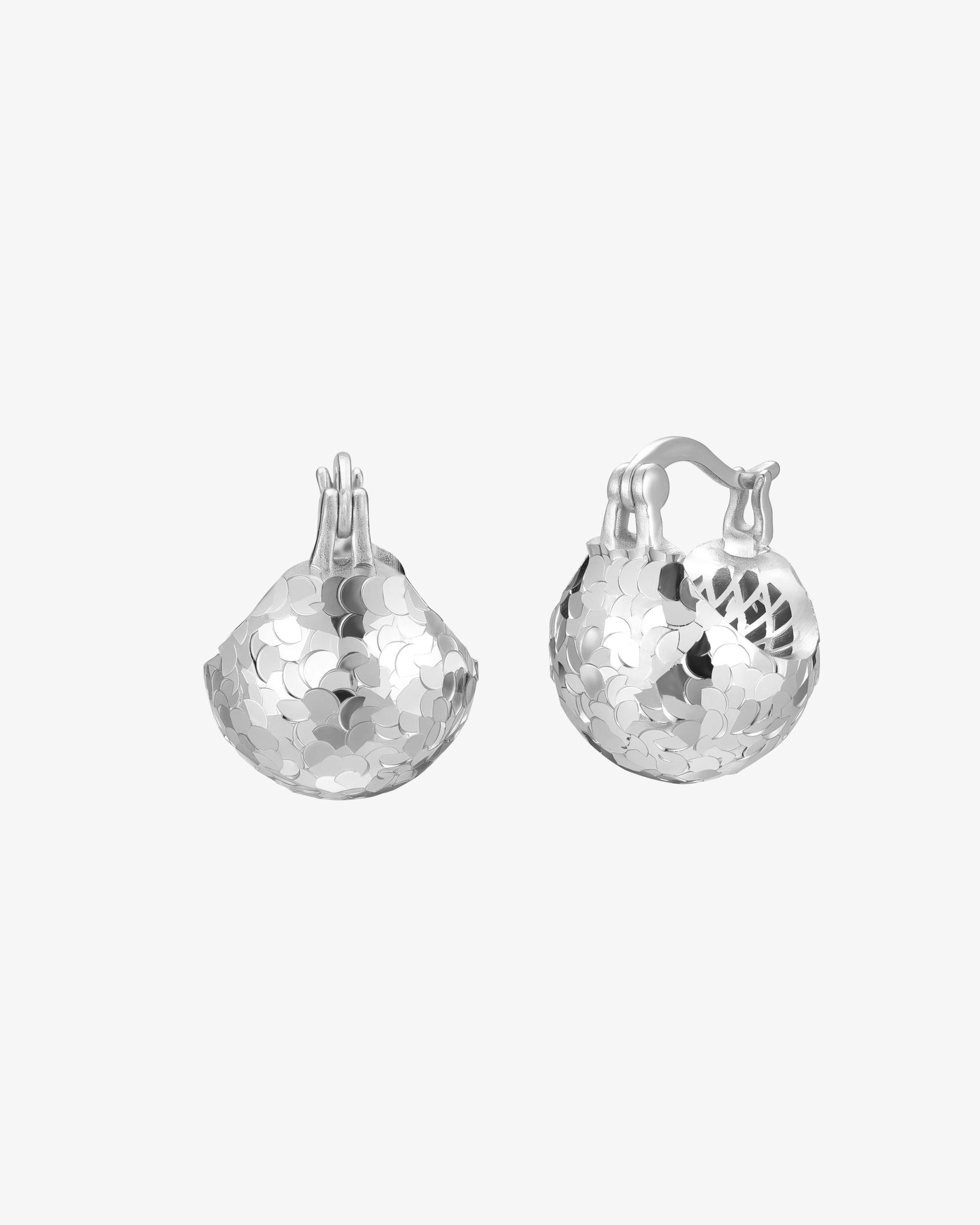 Aurora Disc Drop Earrings