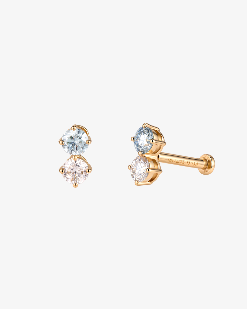 Balance flatback Earrings