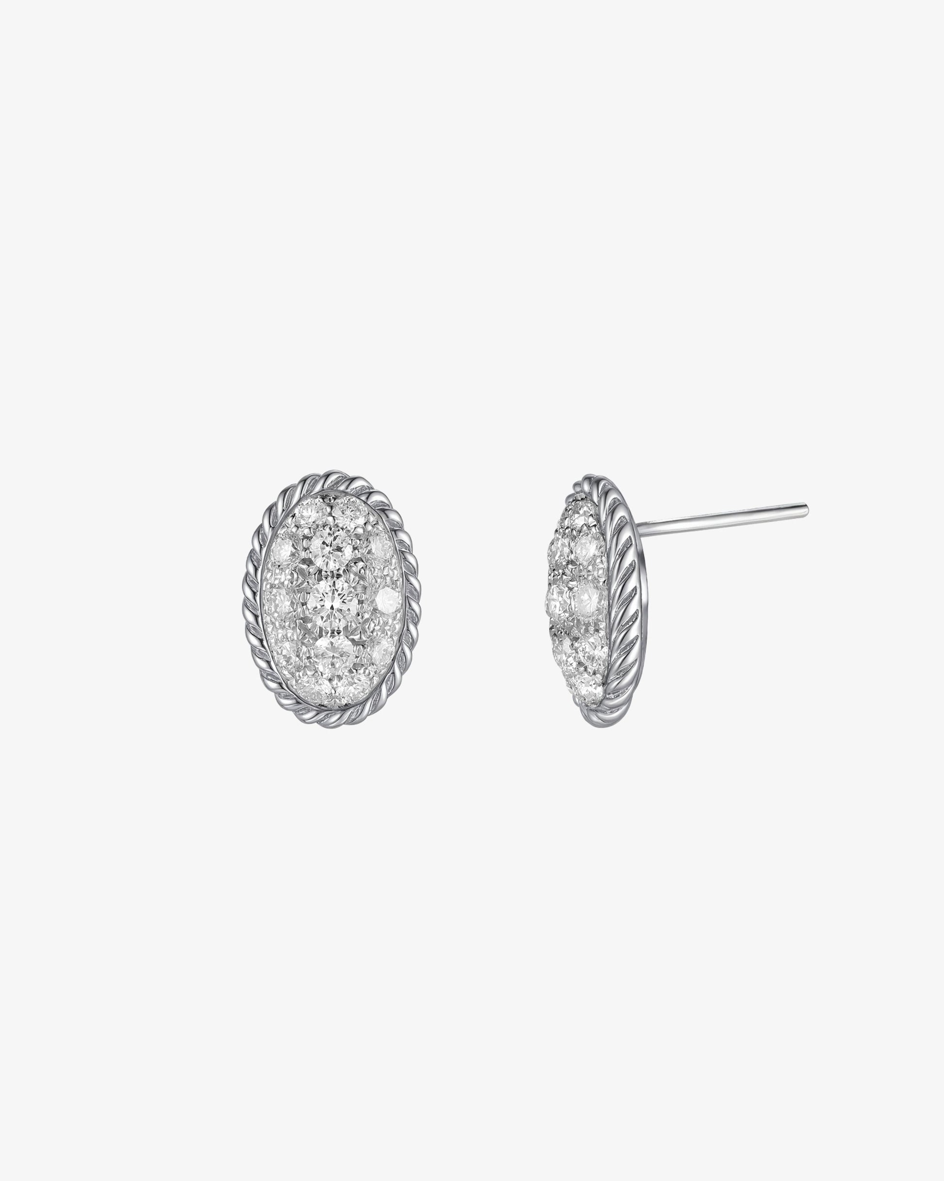 Bellevue Pavé Studs