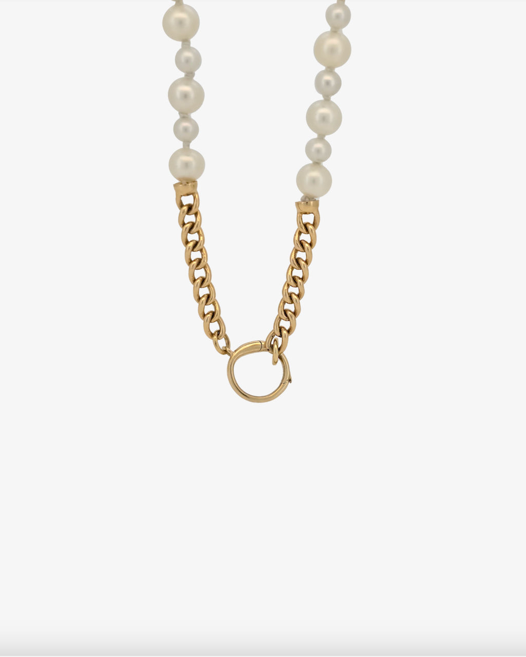 Glister Heart Pearl Necklace