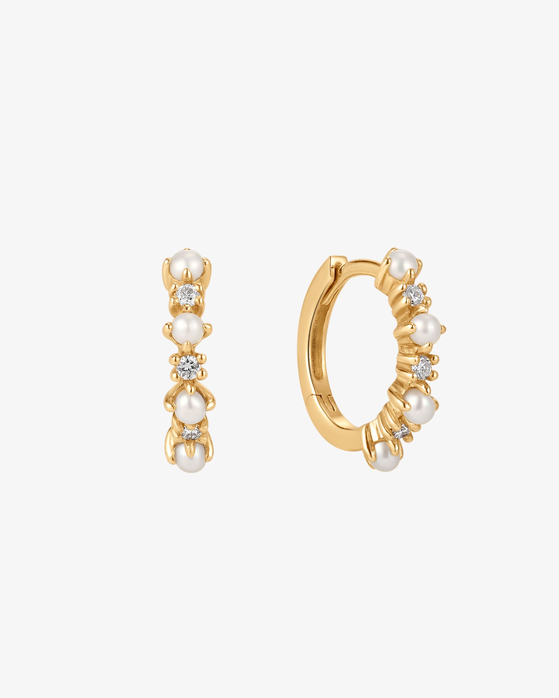 Angel’s Halo Huggie Earring