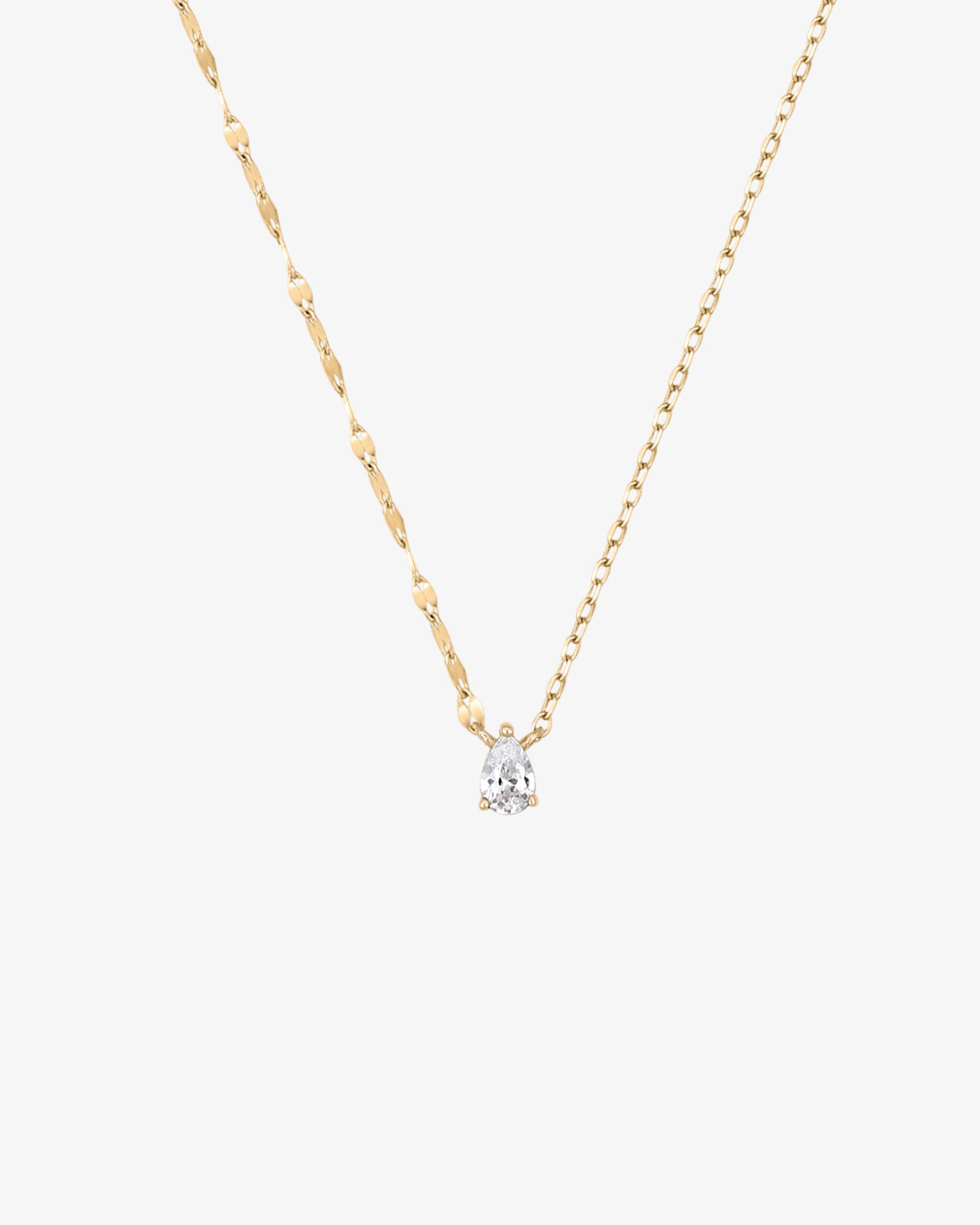 Double Chain Diamond Necklace | Layered Diamond Necklace