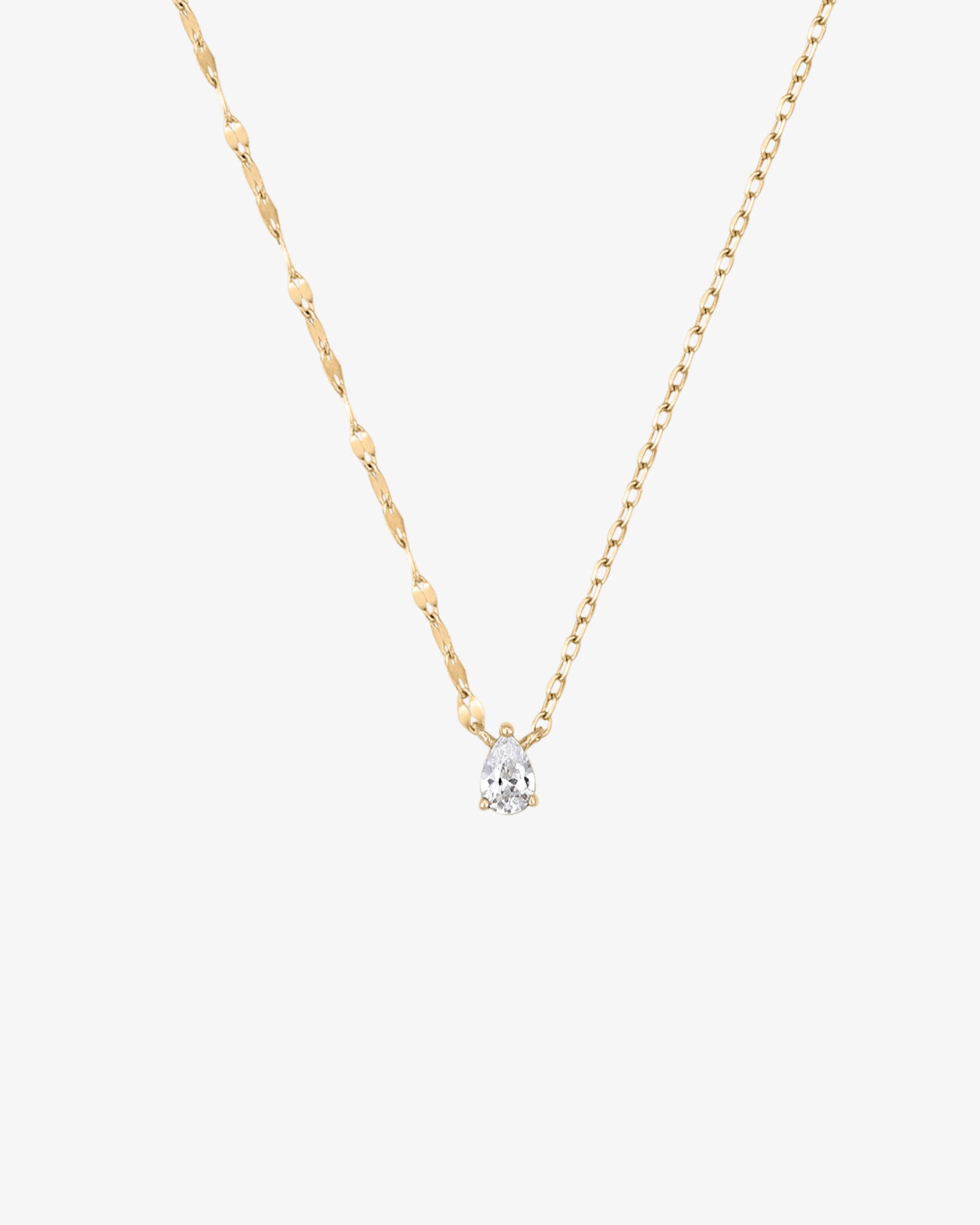 Double Chain Diamond Necklace