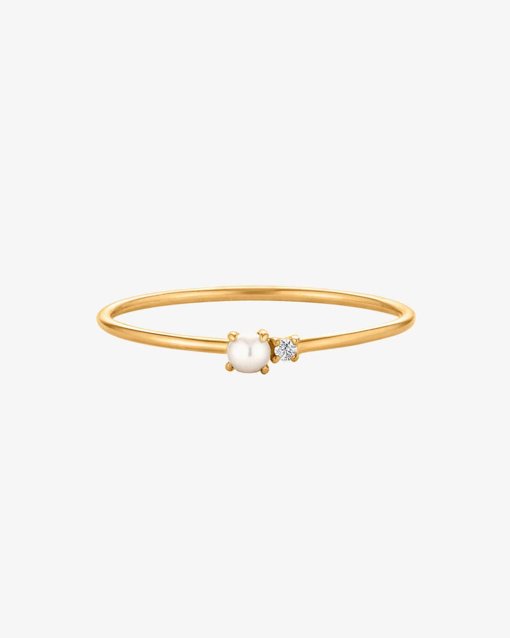 Angel's Two-Solitaires Ring