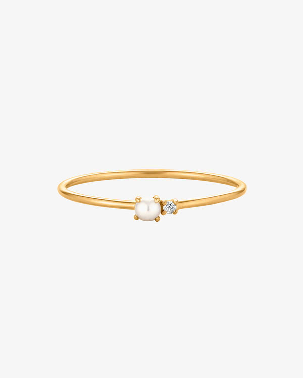 Angel's Two-Solitaires Ring