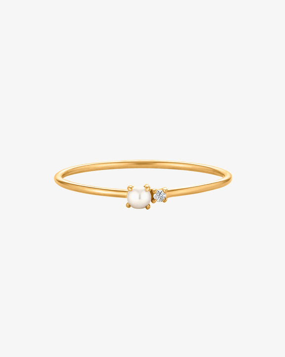 Angel's Two-Solitaires Ring