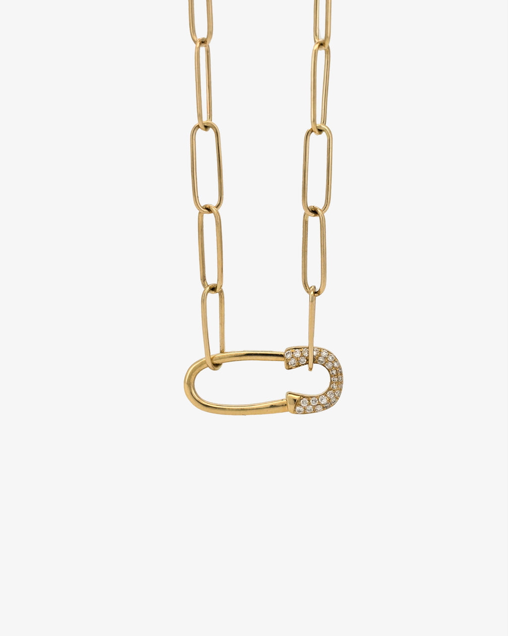Pin Paperclip Necklace