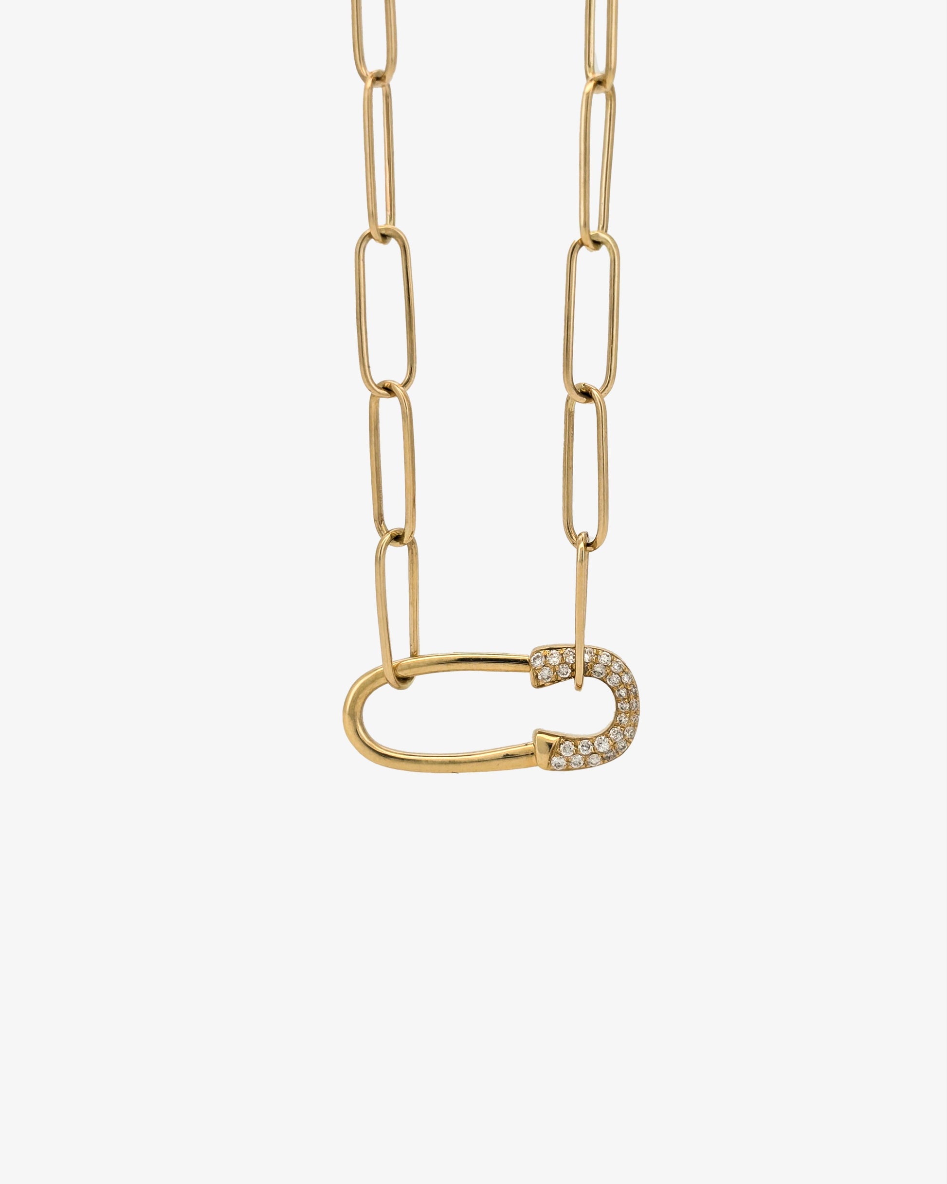 Pin Paperclip Necklace
