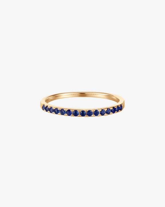 September Birthstone Eternity Ring