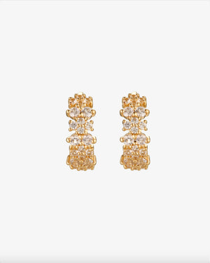 FireSpark Huggie Earring