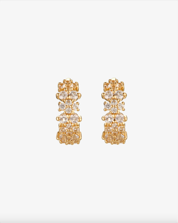 FireSpark Huggie Earring
