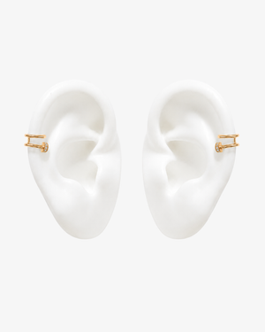 Diamond Loop Flatback Earring