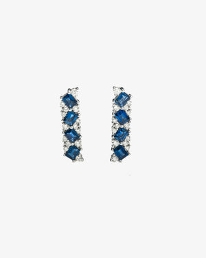Azure Sapphire Earrings