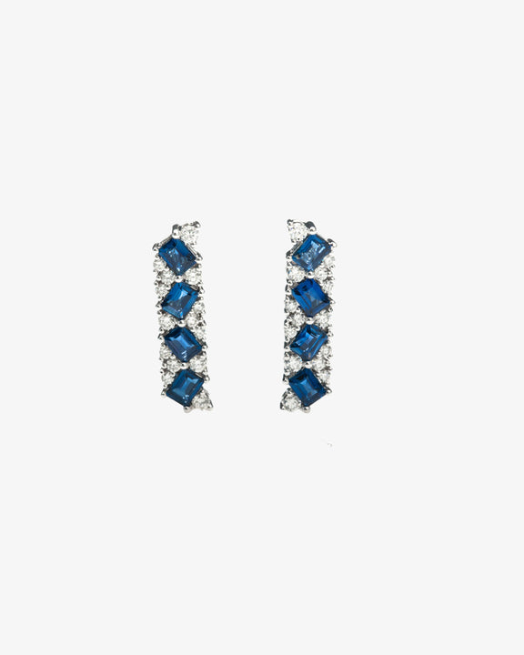 Azure Sapphire Earrings