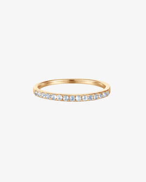 June Birthstone Moonstone Eternity Ring