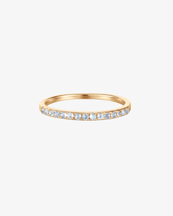 June Birthstone Moonstone Eternity Ring