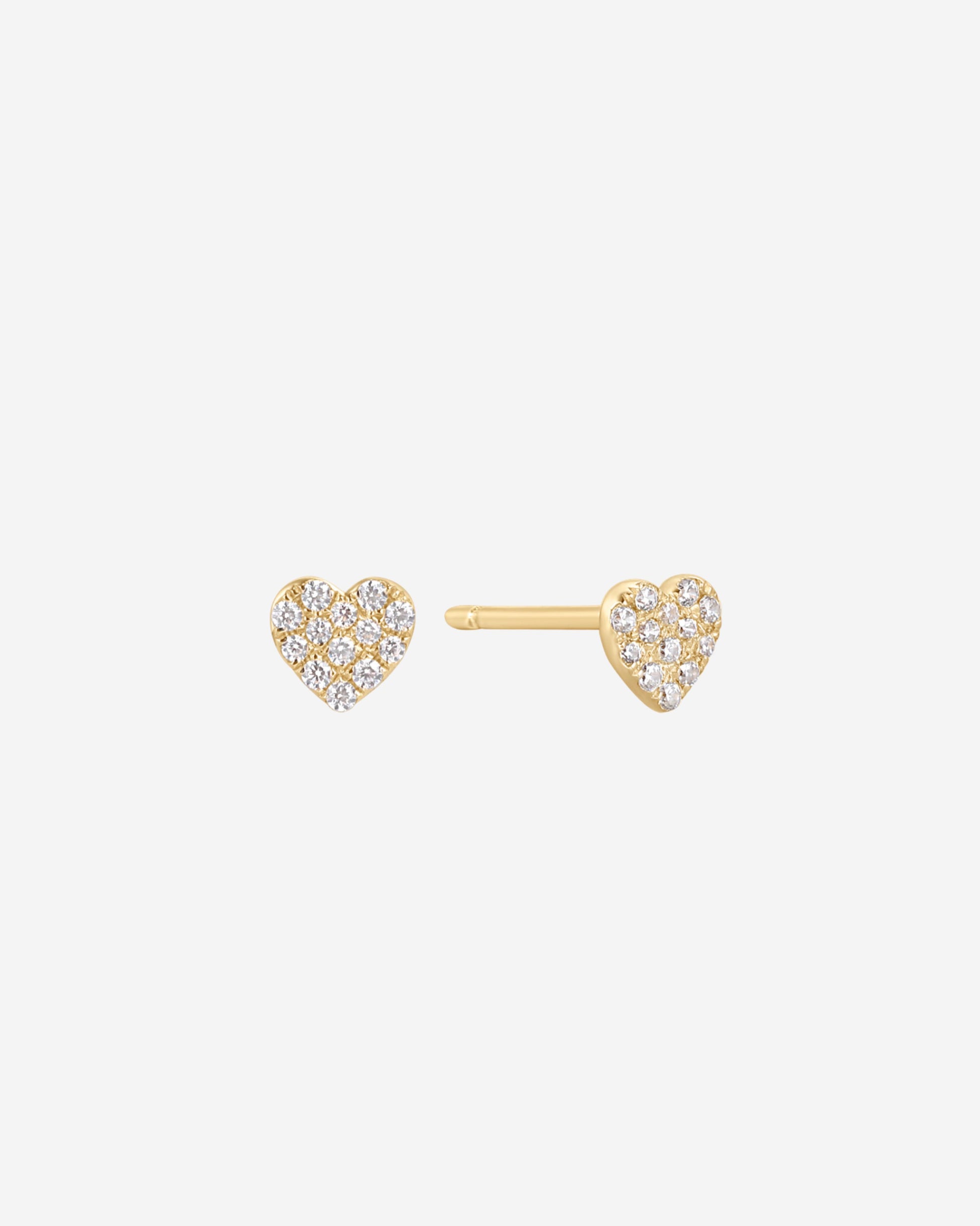 Éclat Heart Stud Earring