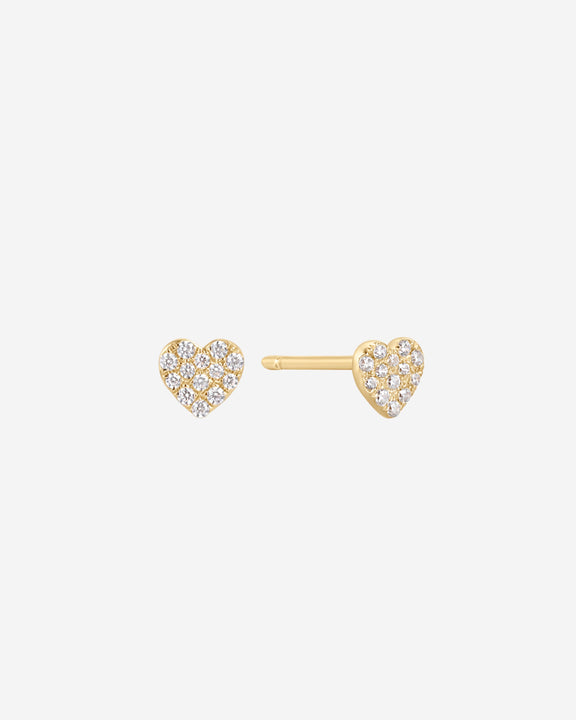 Éclat Heart Stud Earring