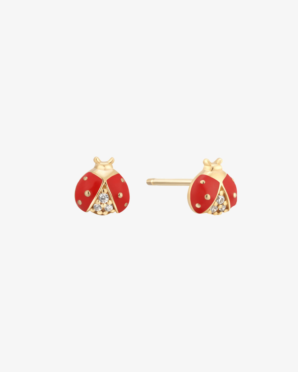 Lucky Ladybug Stud Earring