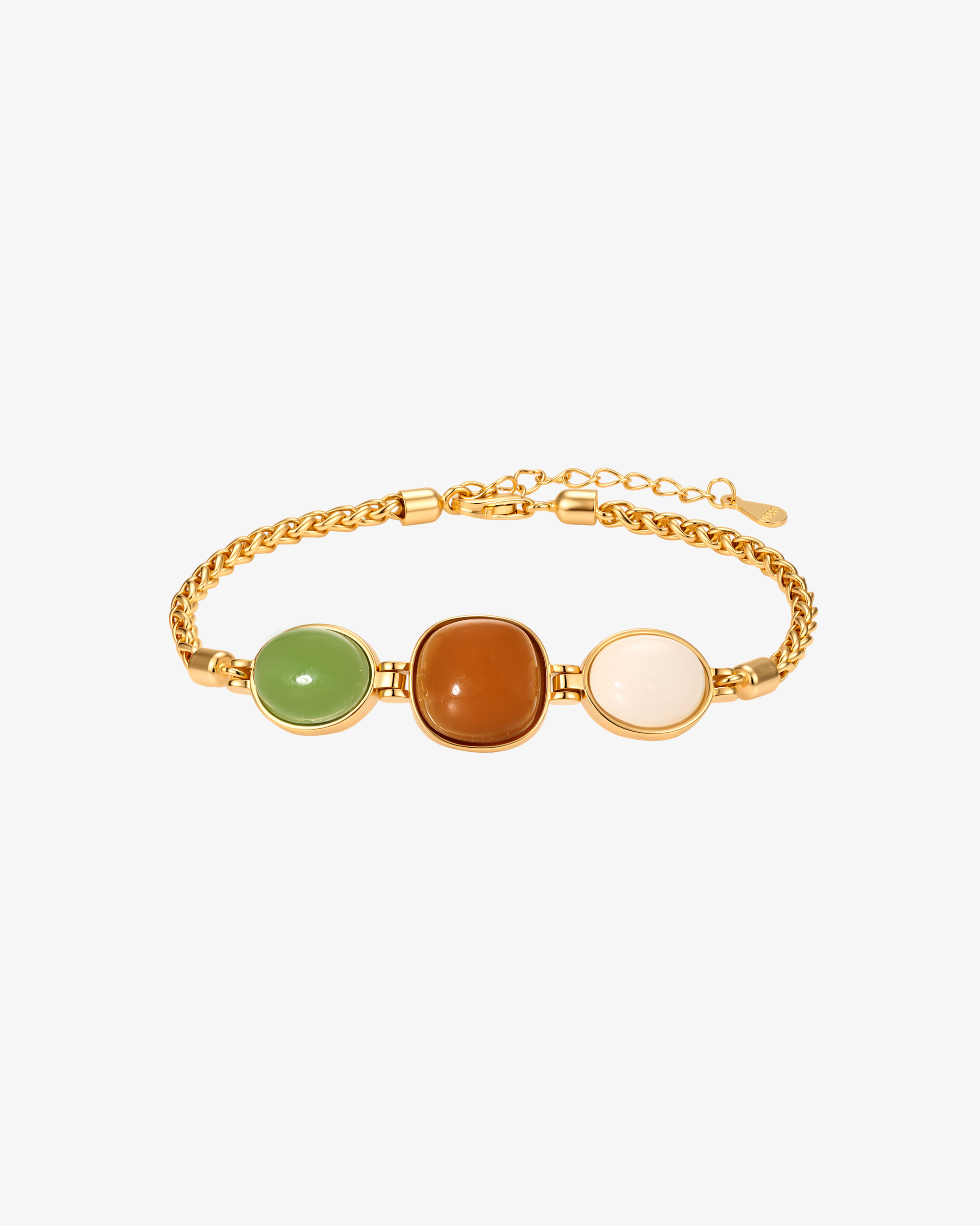 Trinity Aura Jade Bracelet