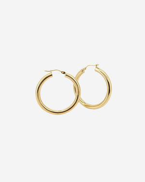 Golden Hoop Earring