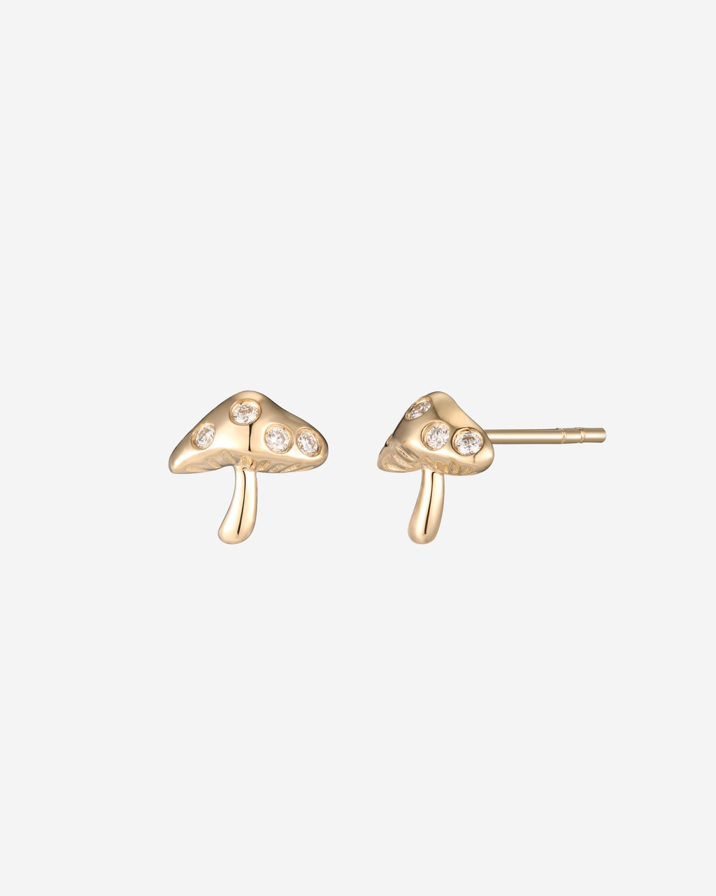 Mushroom Stud Earring