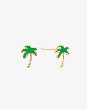 Palm Tree Stud Earring