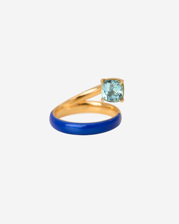 Swirl Enamel Ring