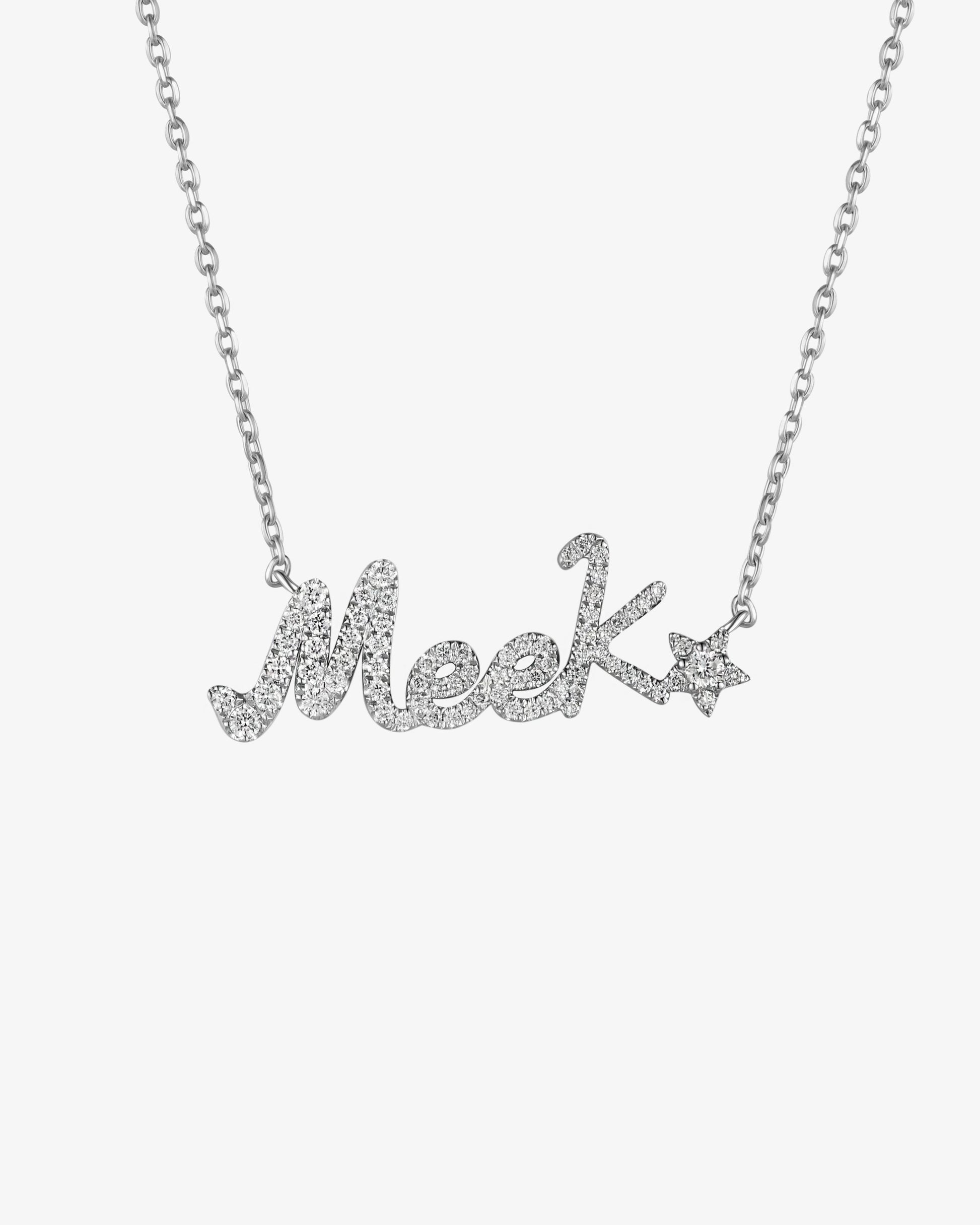 Dear Nameplate Necklace
