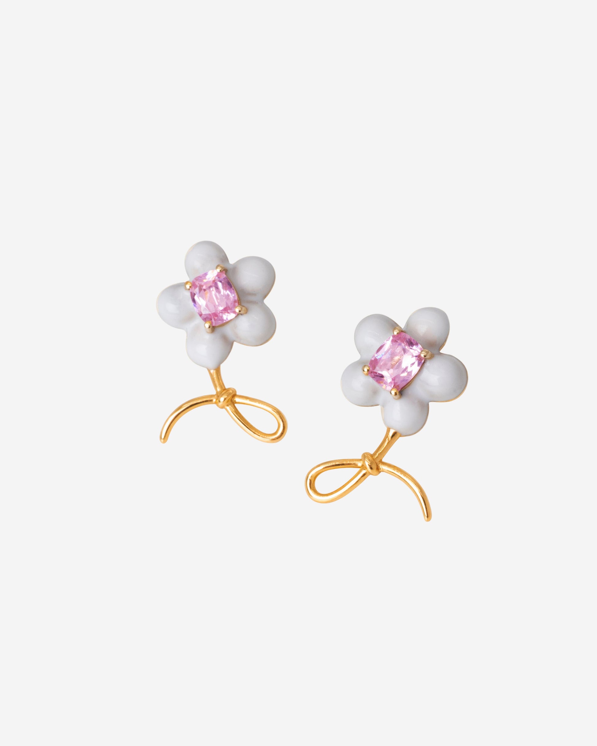 Daisy Lux Enamel  Earrings