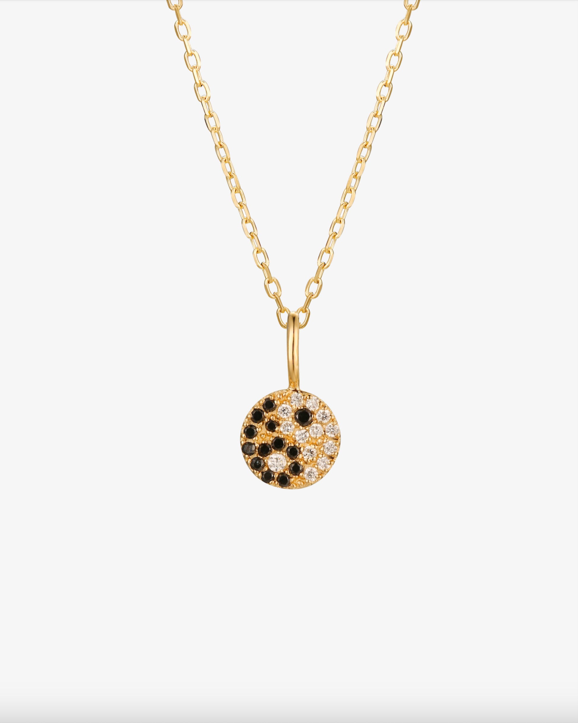 Yin Yang Diamond Necklace