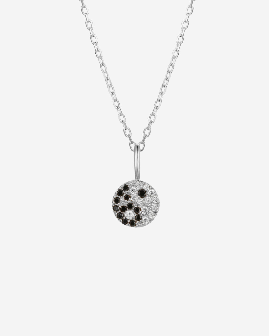 Yin Yang Diamond Necklace
