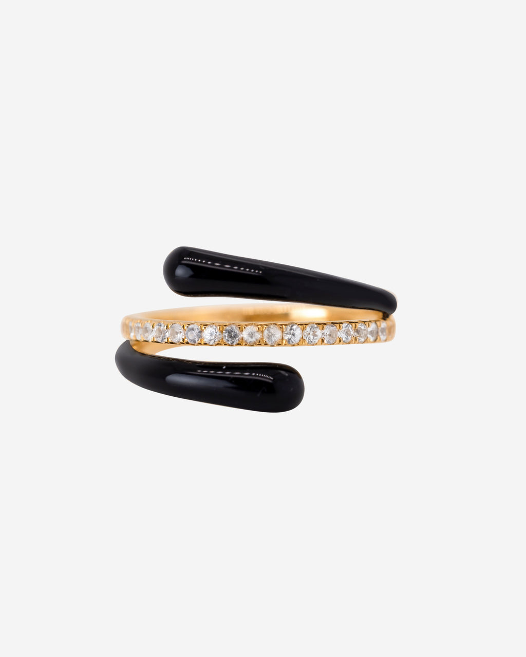 Frost Wrap Enamel Ring