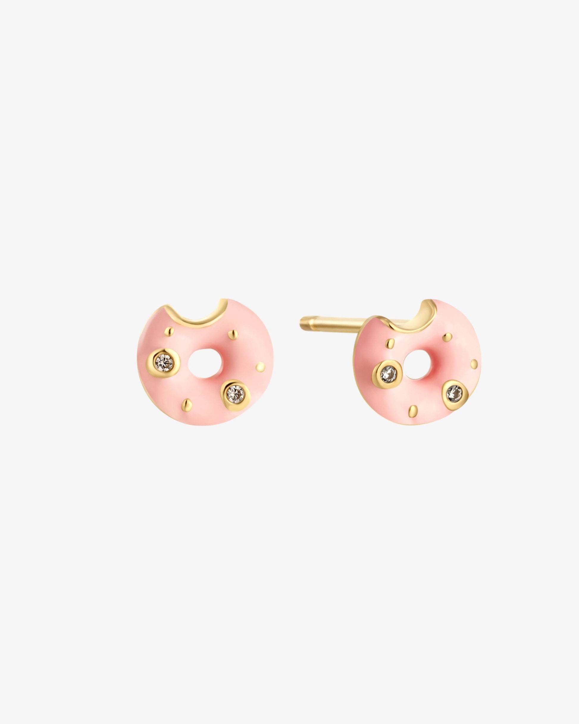 Doughnut Stud Earring