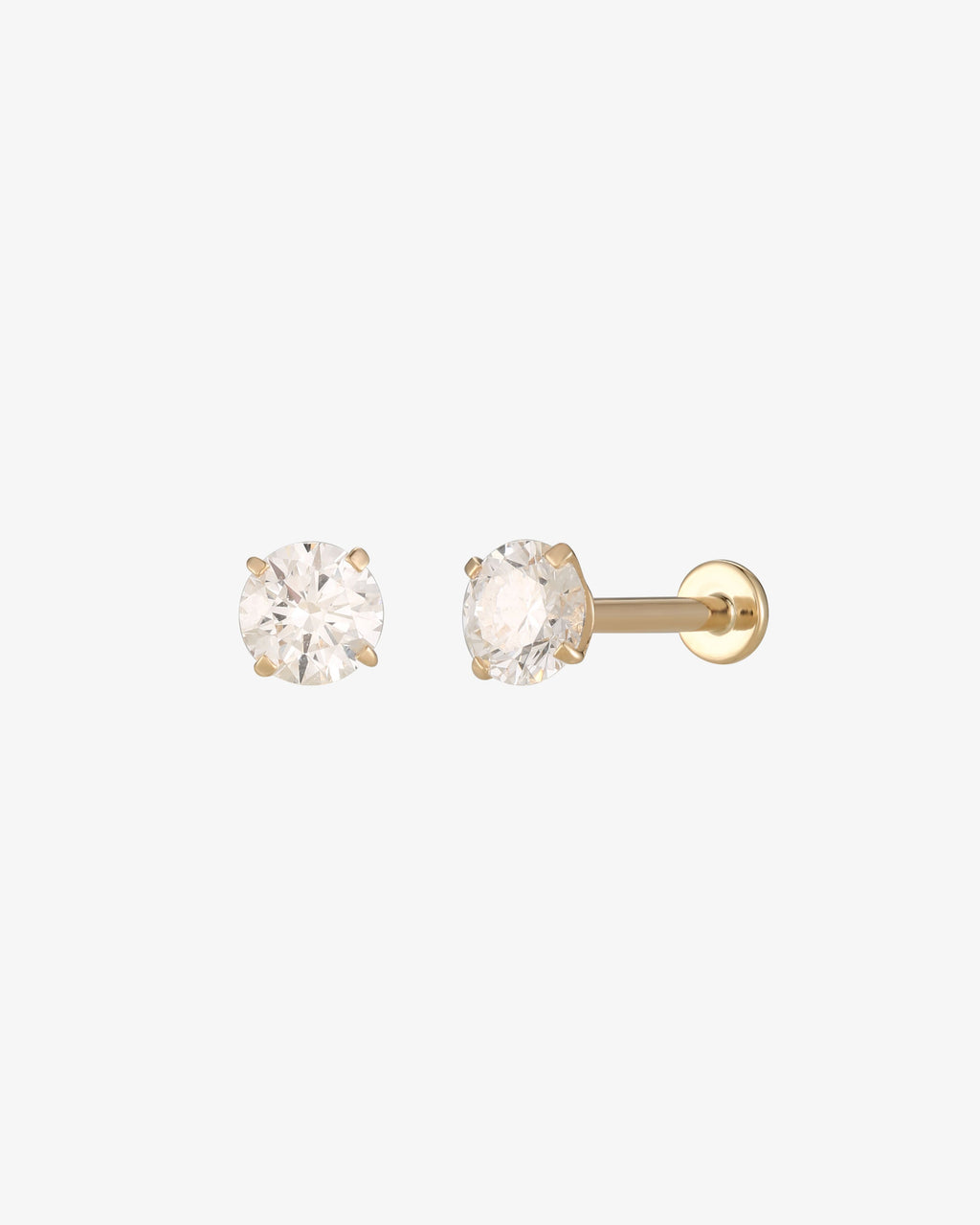 Essence Diamond Flatback Earring