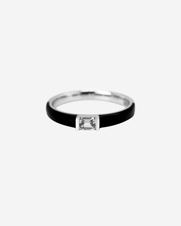 Baguette Enamel Ring